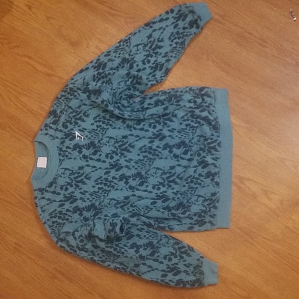 Gymshark oversized animal camo sweatshirt